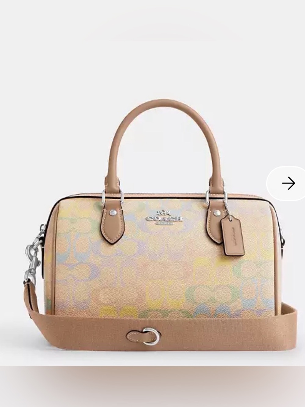 Coach Rowan Satchel Bag
In Rainbow Signature Canvas. New no tag
